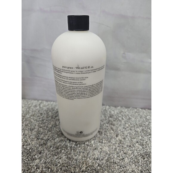 Philosophy Pure Grace Body Lotion 32 Fl Oz / 946mL JUMBO SIZE | NEW NO PUMP - Picture 4 of 8